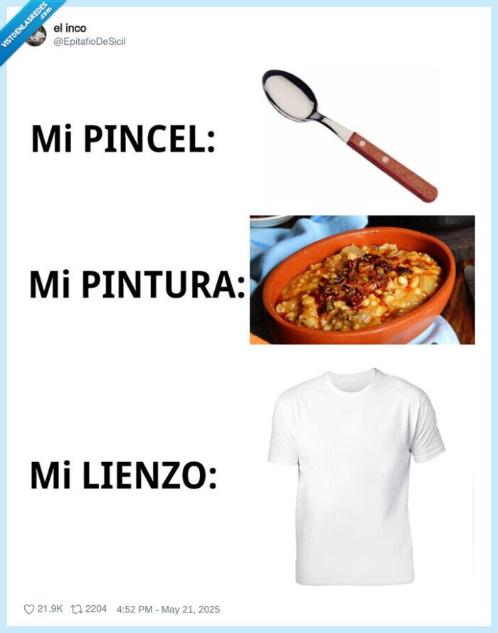 lienzo,pincel,pintura,comida
