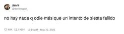 Enlace a No me fastidiéis el mejor momento del día, por @danielagbd_