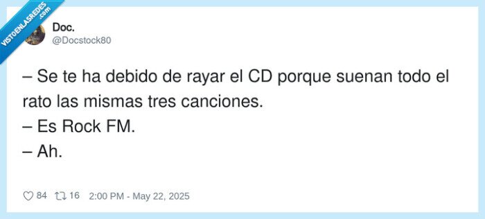 canciones,rock fm,viejo,repetido