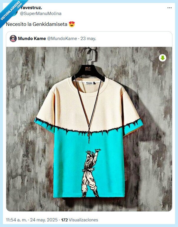 genkidama,goku,dragon ball,camsieta