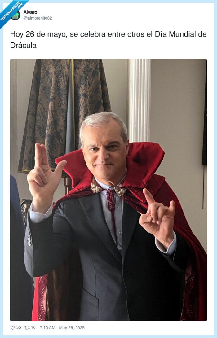 drácula,dia mundial,celebracion,ramon garcia