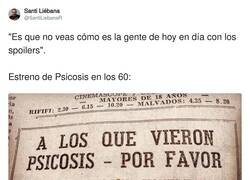 Enlace a Los spoilers en los 60, por @SantiLiebanaR