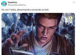 Enlace a Like a jedi por @supermanumolina
