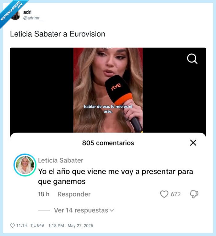 eurovision,leticia sabater