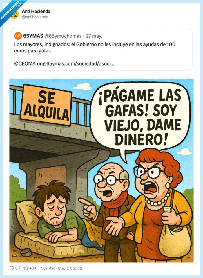 gafas,subvencion,dinero,jubilados