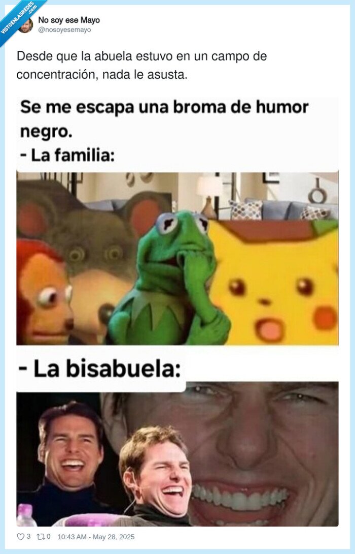 campo de concentración,abuela,chiste,reirse,humor negro