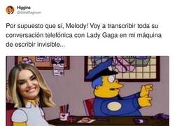 Enlace a Lo de su llamada con Lady Gaga no se lo cree ni ella hasta arriba de tusi, por @EldeMagnum