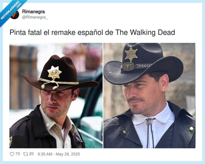 español,walking dead,remake,iker casillas