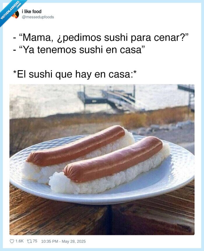 nigiris,hotdog,sushi