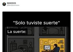 Enlace a La suerte hay que trabajarla