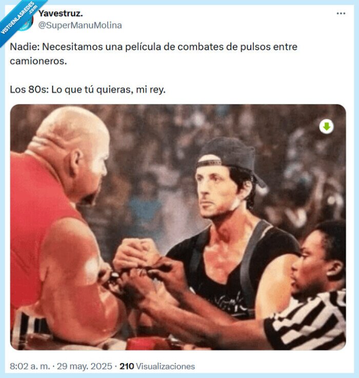 pulso,camioneros,ochentas,stallone