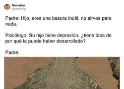 Enlace a La raíz de la depresión suele estar en casa muchas veces