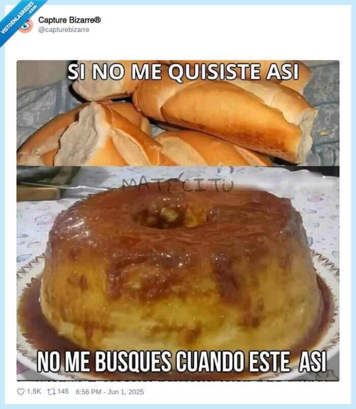 flan,pan,evolucionar