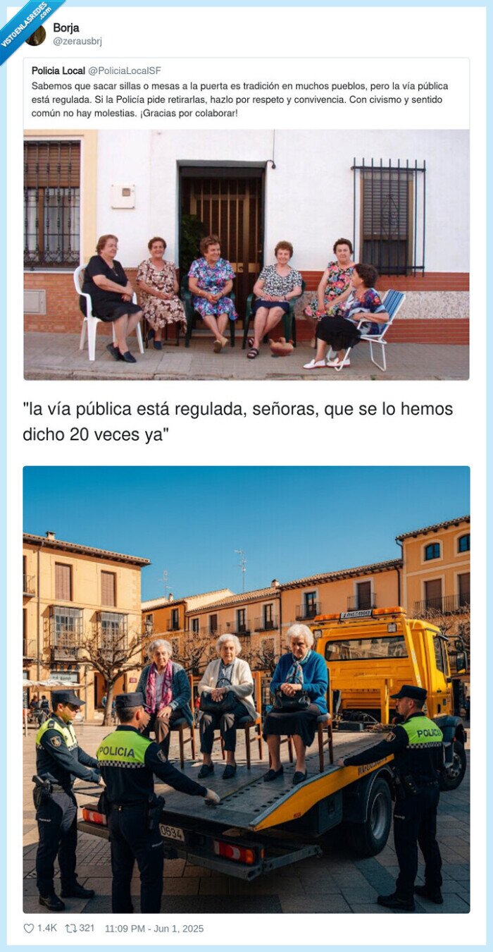 regulada,señoras,via pública,abuelas,calle