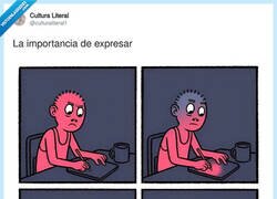 Enlace a La importancia de expresar, por @culturaliteral1