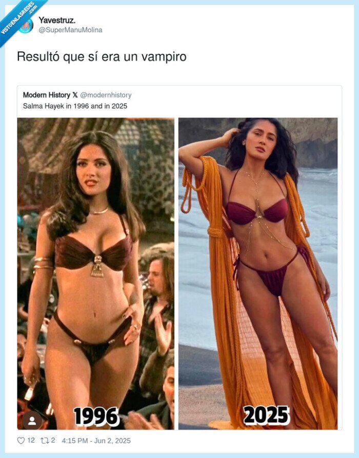 salma hayek,vampiro,2025,evolución,cambio