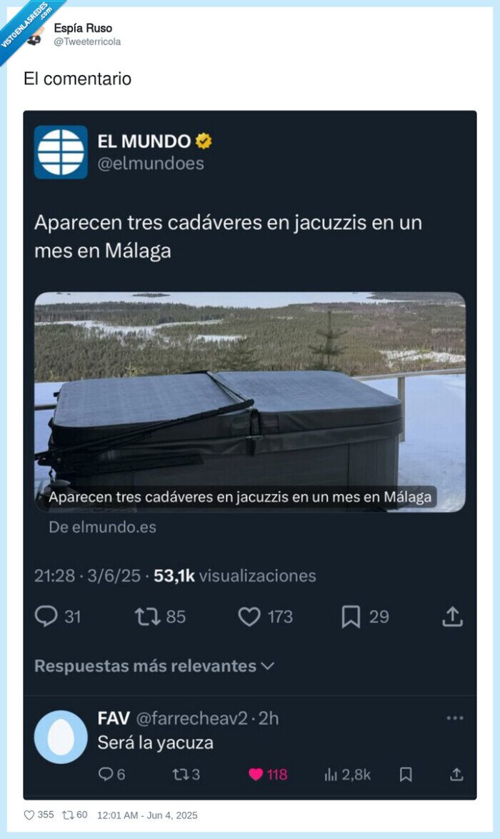 1699256 - El comentario lo ha clavado, por @Tweeterricola