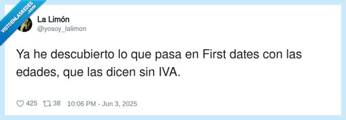 descubierto,edades,first dates,iva