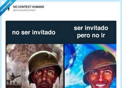 Enlace a El gustazo de rechazar invitaciones