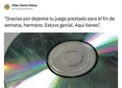 Enlace a Cuando tu colega te devolvía el CD rayado