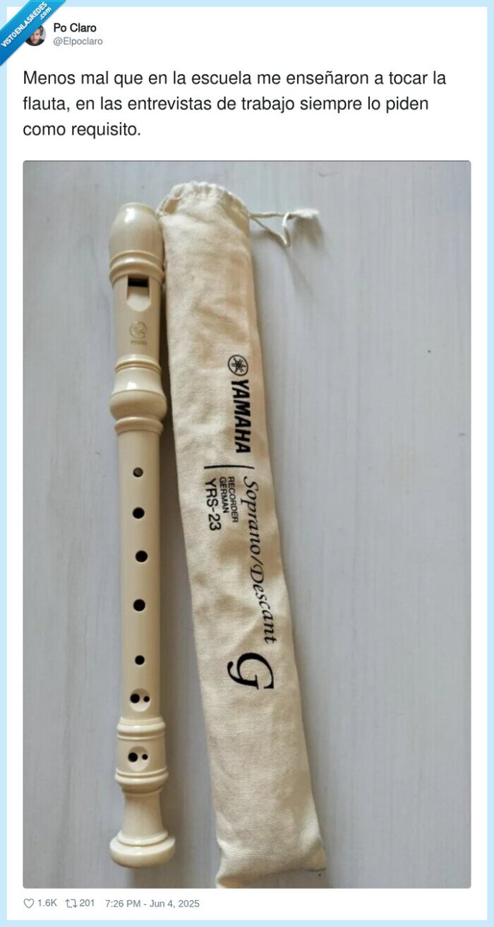 entrevistas,requisito,escuela,flauta,trabajo