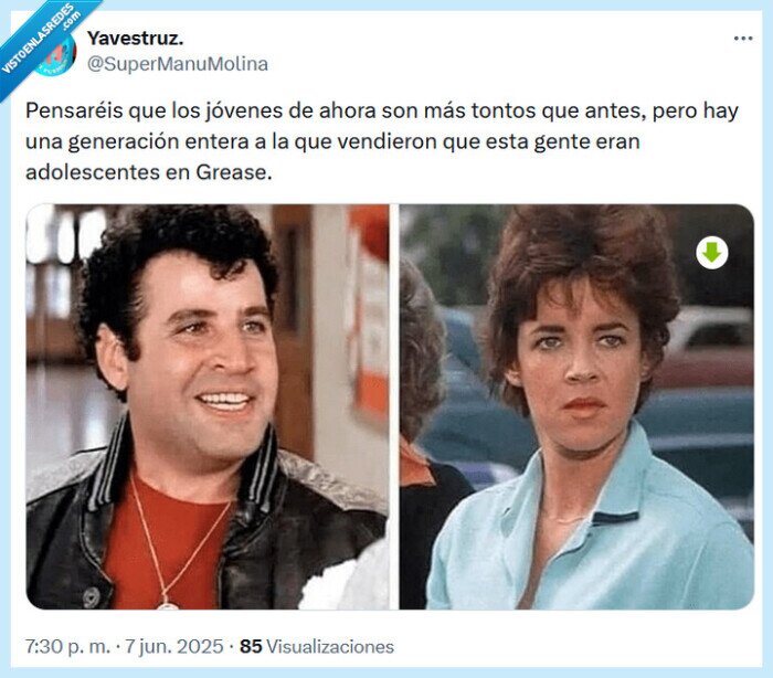grease,adolescentes,jóvenes