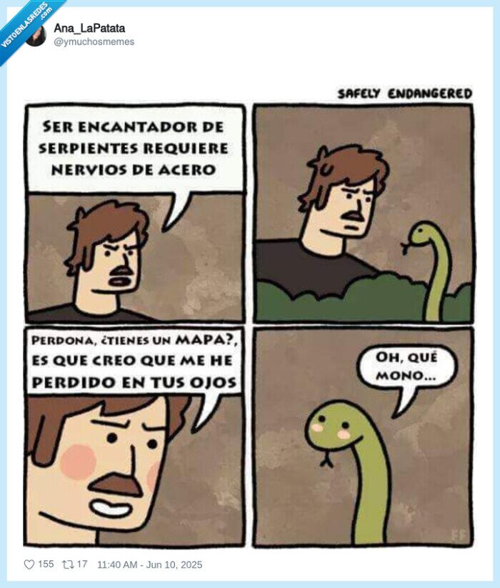 piropo,serpiente,mono