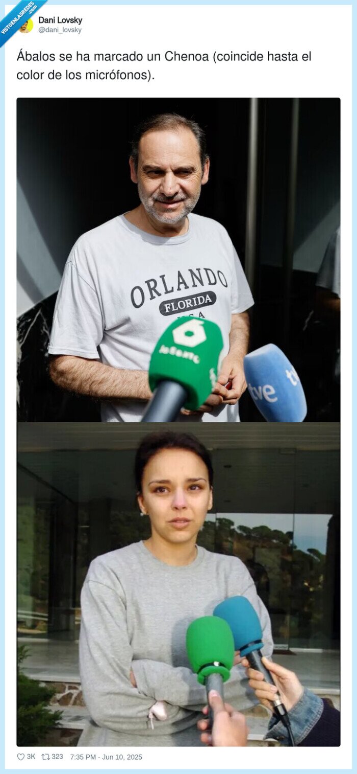 micrófonos,ábalos,entrevista,chandal,chenoa