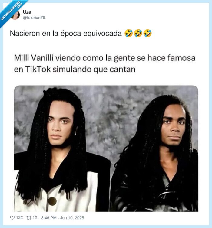 milli vanilli,lip sync,tiktok