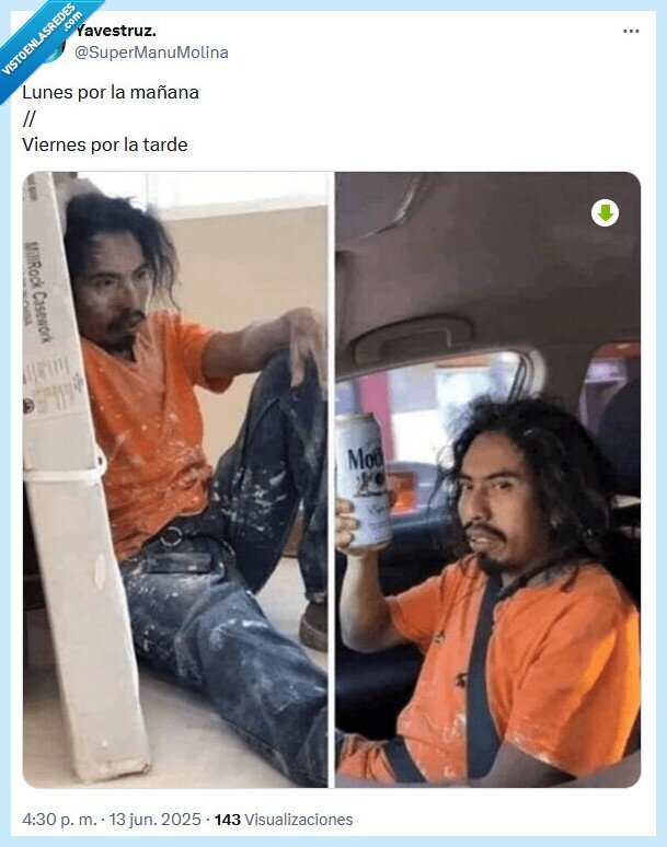 lunes,viernes,tarde,mañana