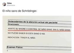 Enlace a El niño sano de Schrödinger, por @nyconene