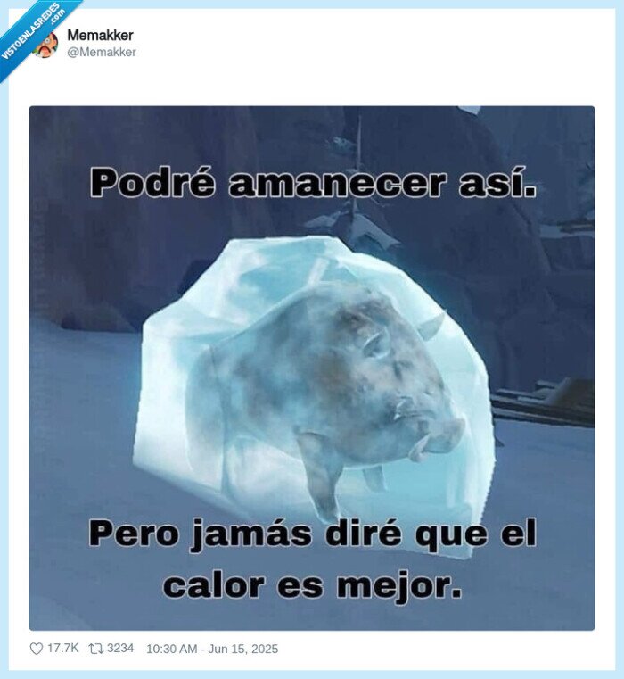 jabalí,hielo,calor,team