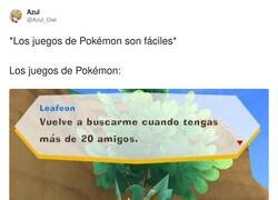 Enlace a ¿Amigos? Si juego a Pokémon es porque no tengo amigos, por @Azul_Oak