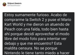 Enlace a Ahora resulta que la gente se gasta 500 pavos para ver la ropa interior de Peach