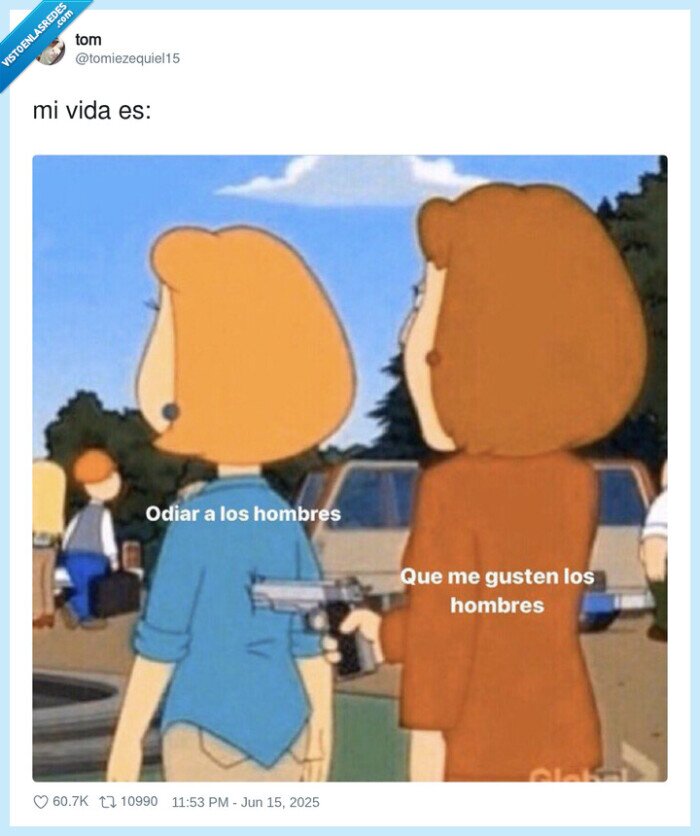 odiar,hombres,gustar