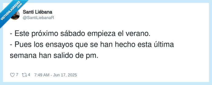 próximo,sábado,empezar,ensayos,verano