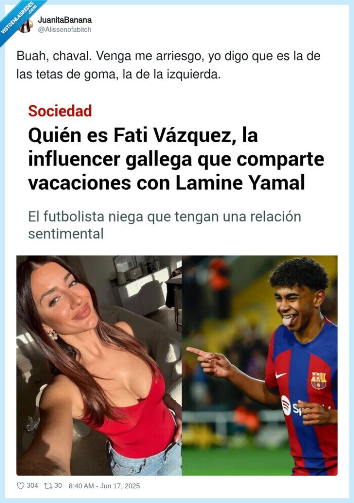 lamine yamal,fati vazquez