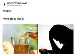 Enlace a Ahogando mis penas en el zumo de manzana