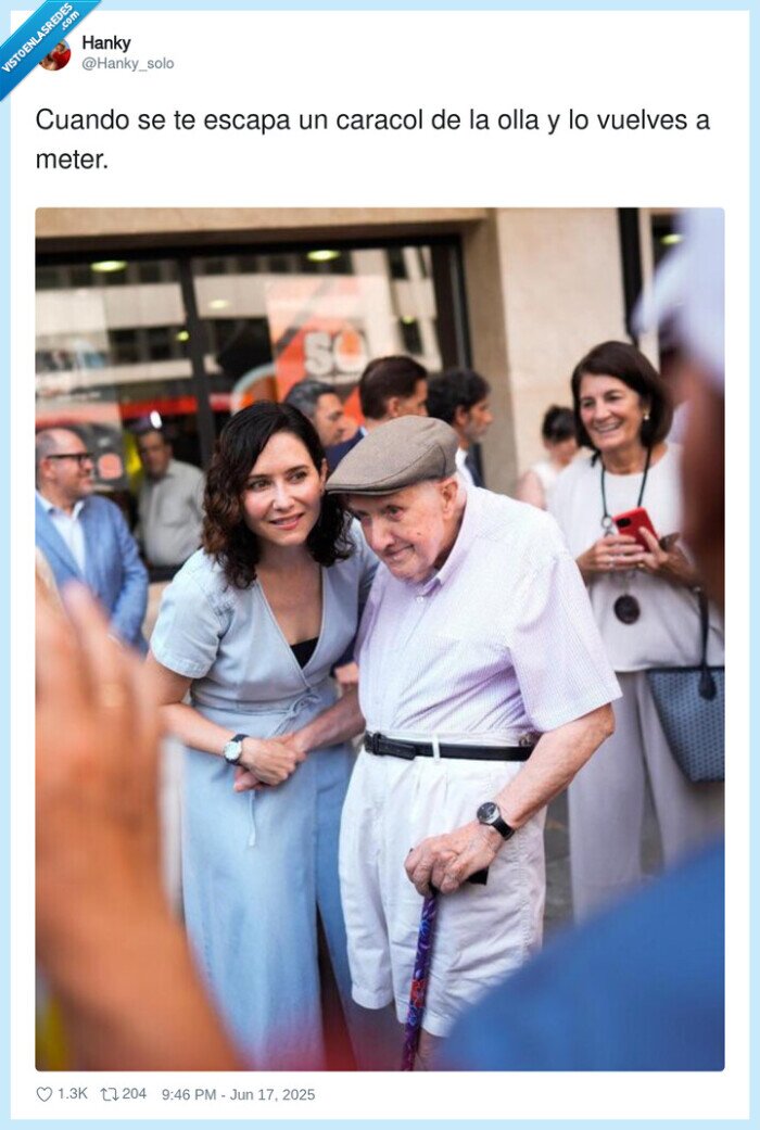 caracol,ayuso,abuelo,escaparse,meter,olla