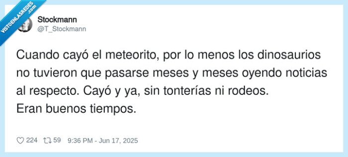 dinosaurios,meteorito,tonterías,noticias