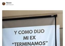 Enlace a Forma magistral de terminar una presentación, por @imsracoon