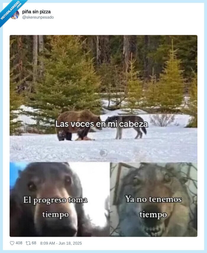 progreso,tiempo,voces,cabeza