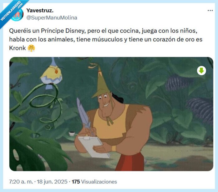 kronk,disney,príncipe
