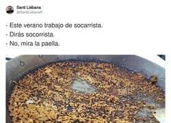 Enlace a Trabajo de socarrista, por @SantiLiebanaR