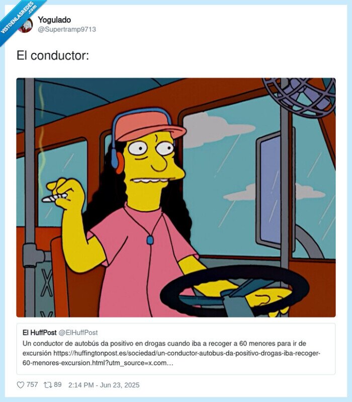 conductor,simpson,positivo,bus