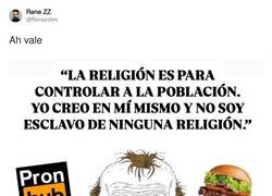Enlace a Ahí puedo contar más de 8 religiones/adicciones