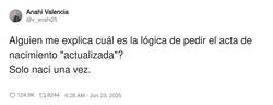 Enlace a Yo tampoco le encuentro el sentido, por @v_anahi25