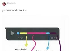 Enlace a Mis audios no tienen sentido, por @forustweets