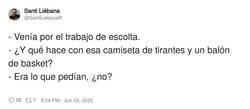 Enlace a Trabajo de escolta, por @SantiLiebanaR