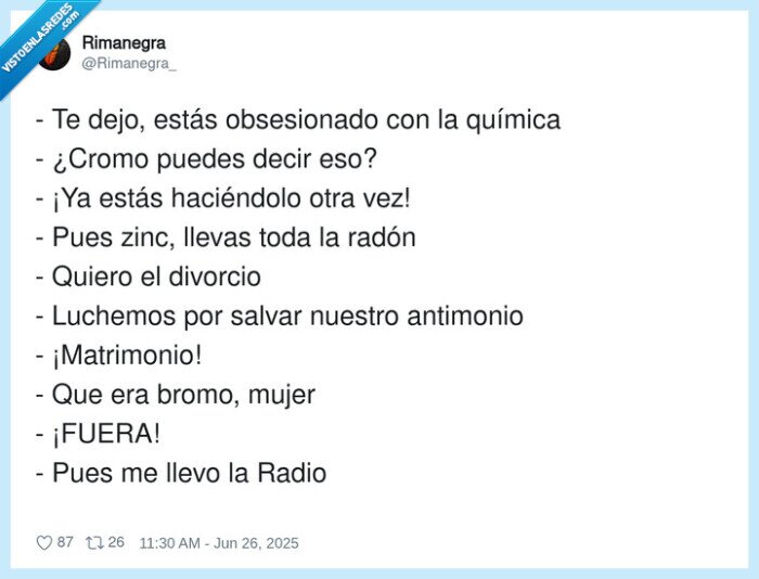obsesionado,matrimonio,antimonio,química